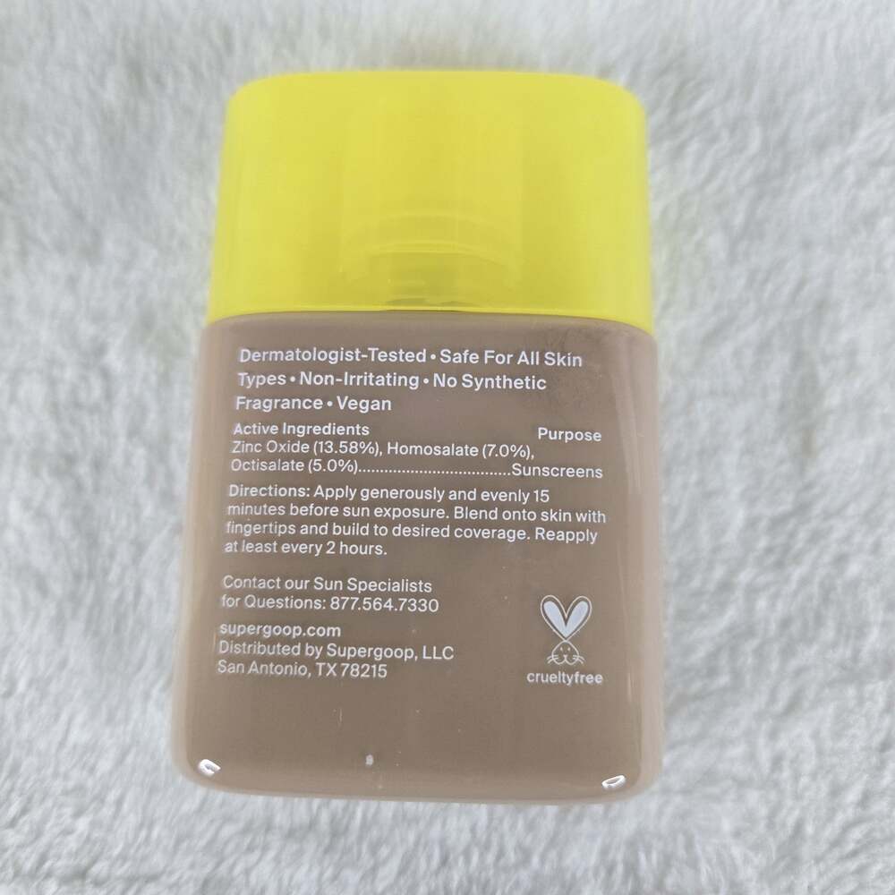 Supergoop! Protec(Tint) Daily SPF Tint 24N Sunscreen SPF 50 Broad Spectrum New - Picture 6 of 7